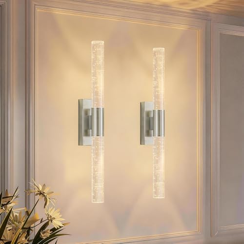 camuucci Battery Operated Wall Sconces Set of 2, Rechargeable Wall Lights by CAMUUCCIWALLSCONCES