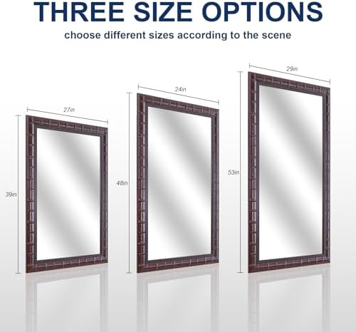 Large Mirrors for Wall Decor, Rectangular Decorative Mirrors for Bathroom - Image 7