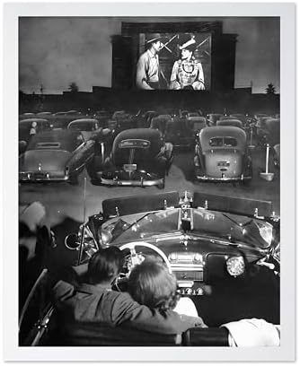 Poster Master Drive In Movie Theater Poster by PosterMaster