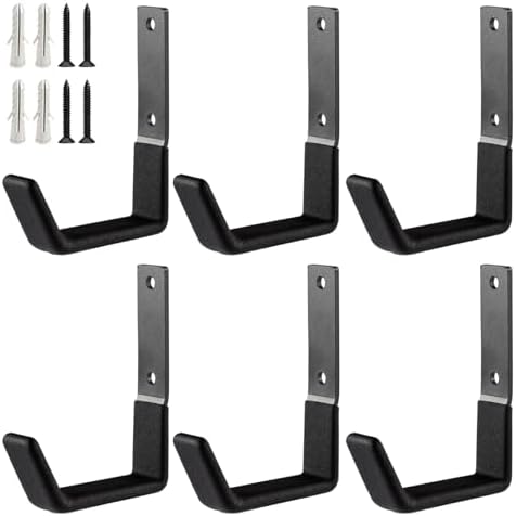 Heavy Duty Wall Mount Hooks by Unknown