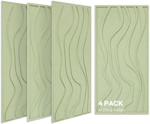 BUBOS Art Acoustic Wall Panels 6 Pack by BUBOS