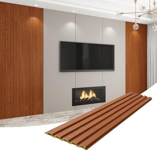 Slat Wall Panel 8-Pack, 118’’x6.3’’ by Unknown