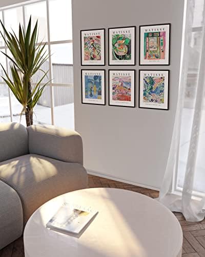 HAUS AND HUES Aesthetic Posters – Vibrant Matisse Wall Art Set, Summer Abstract - Image 5