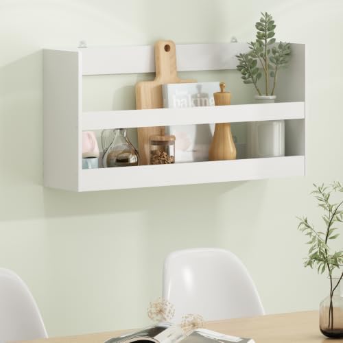 Furinno Hermite Rectangular Floating Shelves - Image 4