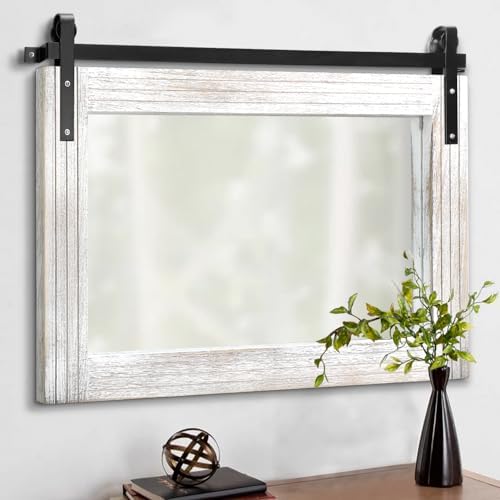 AAZZKANG Large Barn Door Mirror by AAZZKANG