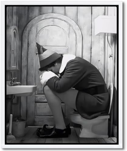 B.B.F MAKE Funny Comedy Movie Framed Canvas Wall Art by BBFMAKE