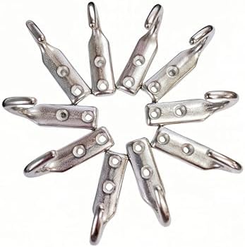 Heavy Duty Stainless Steel 316 Wall Hooks, Marine Grade Wall Hanger Key Hook by HAIWEN