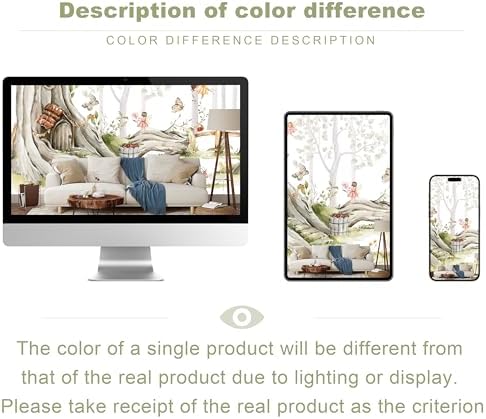 Nursery Forest Peel and Stick Wallpaper Tree Landscape Wall Mural - Image 6