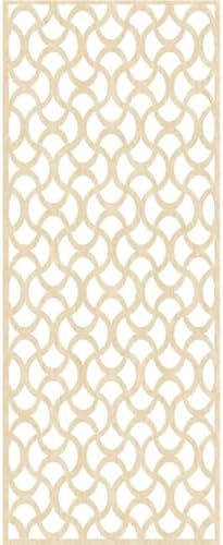 Resort Decorative Pierced Fretwork Wood Wall Panels, 29 3/8"W x 74 3/8"H x 3/8"T - Image 2