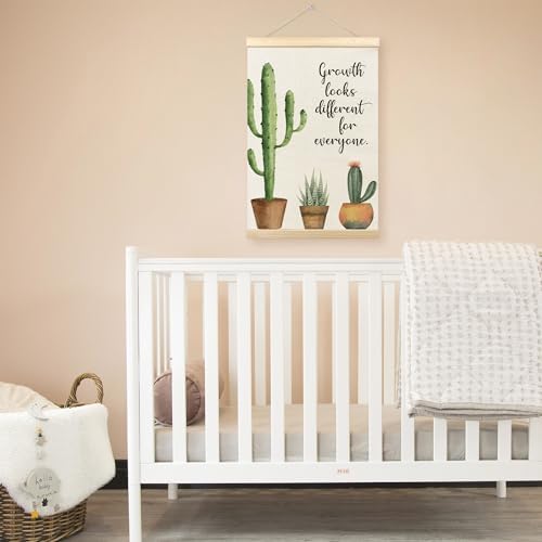 TLESKE Mental Health Cactus Poster Hanger Frame, Motivational Inspirational - Image 3