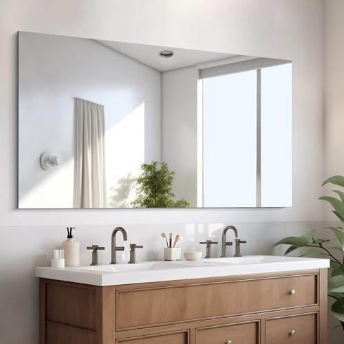 CILIBER Frameless Mirror, 30x55 Rectangle Bathroom Mirrors by CILIBER