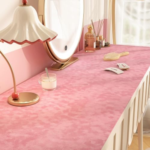 Stickyart 24"x160" Self Adhesive Pink Velvet Peel and Stick Wallpaper Removable - Image 6