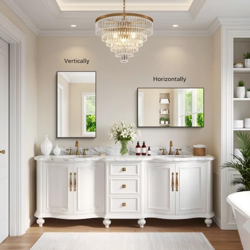 DESBING 18" x 30" Bathroom Mirror - Image 6