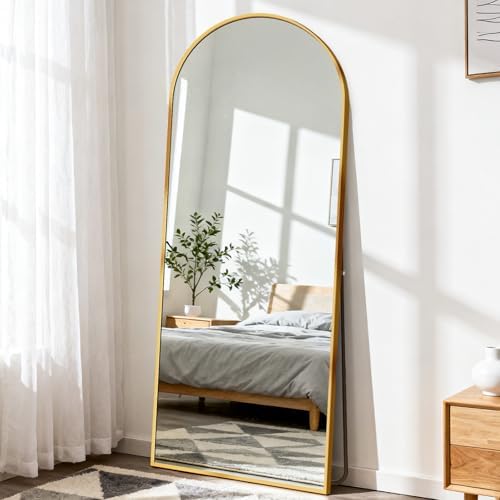 DUMOS 64"x21" Arched Full Length Mirror by DumosLifestyle