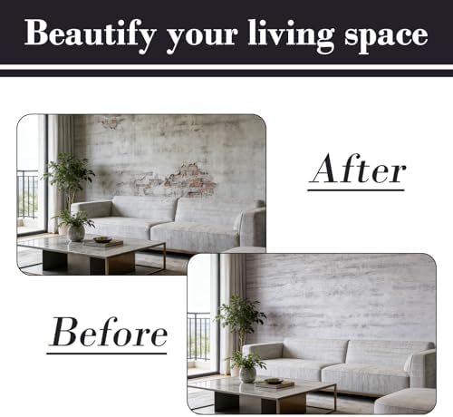 Peel and Stick Faux Travertine PVC Wall Panel Roll, 15.7"x118" - Image 3