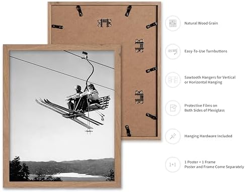 Poster Master Vintage Ski Lift Print - Image 2