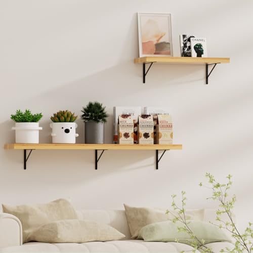 4 Pack L18 x H 12" Black Heavy Duty Shelf Brackets - Image 5