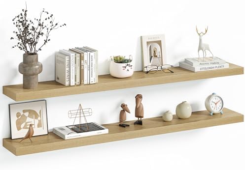 Vivelove 48 Inch Floating Shelves Wall Mounted by VIVELOVE