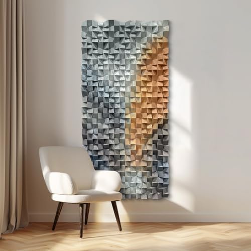 LIUZEYUE - Premium Artisanal 3D Wood Wall Sculpture, Large Hand-Painted - Image 6