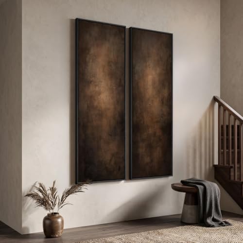Large Framed Vertical Wall Art - Image 2