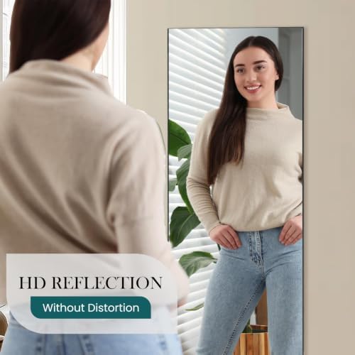DUMOS 64"x21" Full Length Mirror, Full Body Mirror - Image 3