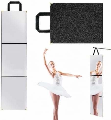Foldable Acrylic Full Length Mirror by Unknown