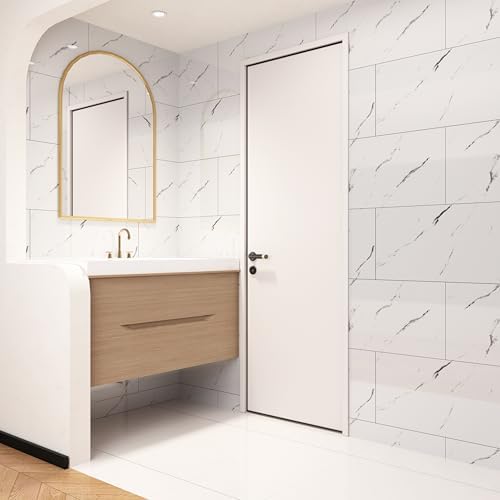Haimin 3D Wall Panels Peel and Stick Marble Tile Look 10 Pack Waterproof - Image 5