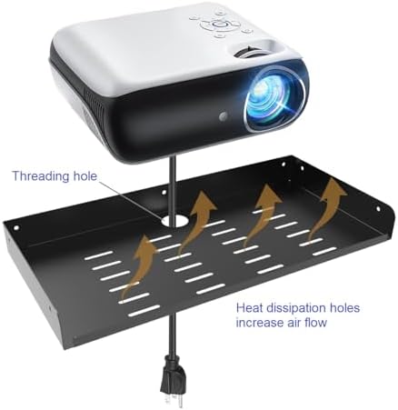 2 Pcs of Metal Floating Shelf Wall Mounted - Image 4