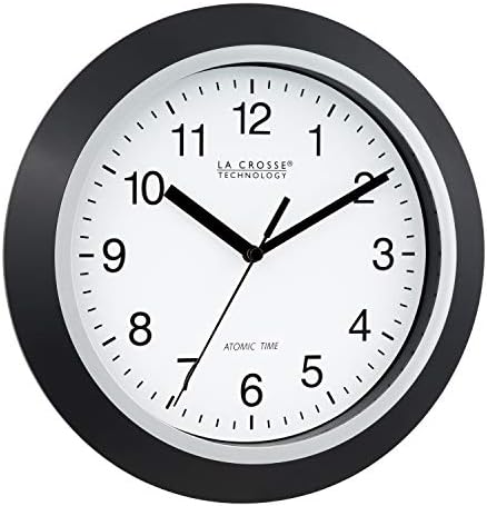 La Crosse Technology WT-3102B 10-Inch WWVB Self-Set Analog Wall Clock and - Image 3