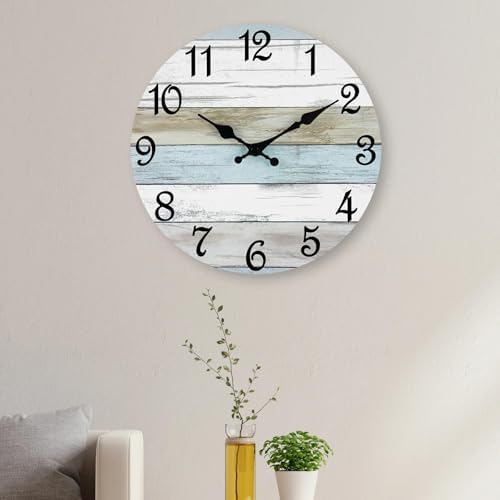 CHYLIN Wall Clock 18" Silent Non-Ticking Battery Operated - Image 7