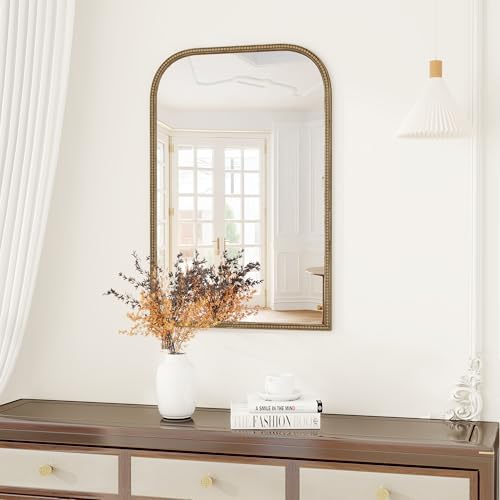 Axeman 24x36 Rounded Rectangular Wall Mirror, Decorative Bathroom Mirror by Axeman