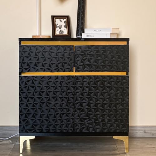 Simon&Siff 3D Black Wallpaper Peel and Stick Star Textured Wallpaper 17.3"X59" - Image 6