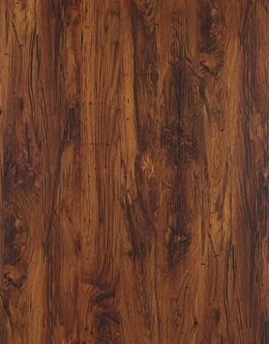 Dimoon Wallpaper 59"x15.7"Wood Contact Paper Brown Waterproof Wood Peel and by DIYYOURMOON