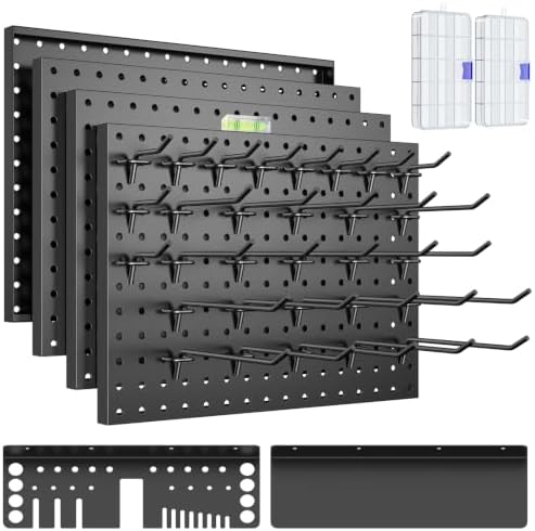 Heavy Duty Metal Pegboard Wall Organizer by MATEAM