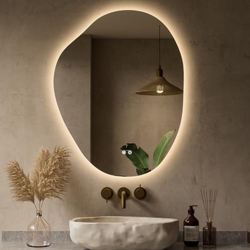 Keonjinn Irregular Bathroom Mirror by Keonjinn