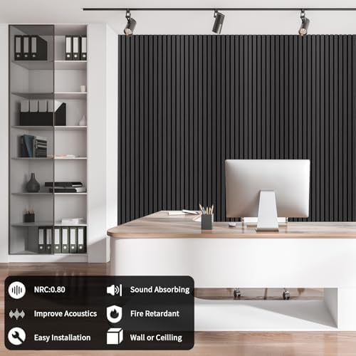 Art3dwallpanels Wood Slat Wall Panel, Smoky Wood, 2 Pack - Image 4