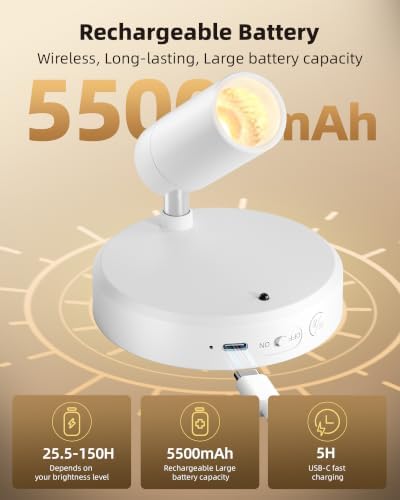 EZVALO Spot Light Indoor, Wireless Picture Lights - Image 2