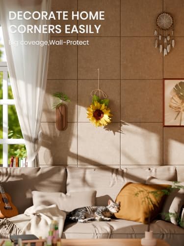 Bumusty 48"x 36" Large Felt Bulletin Board Tiles - Image 4