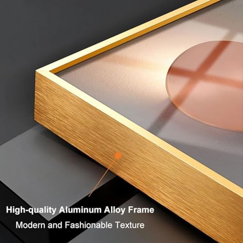 Large 3pcs Geometric Wall Clock - Image 6