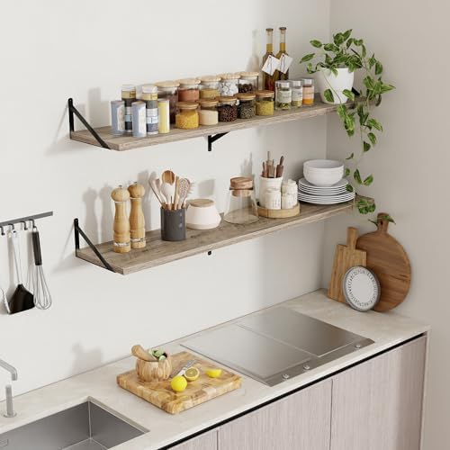 Axeman 12 Inch Deep Floating Shelves - Image 2