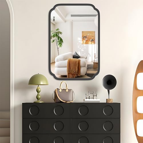 Ferytange Black Bathroom Mirror - Image 3