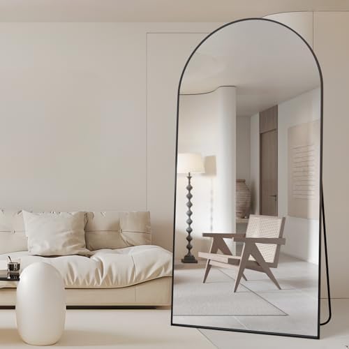 Arch Full Length Mirror Arched Floor Mirror 76"x34" - Image 6