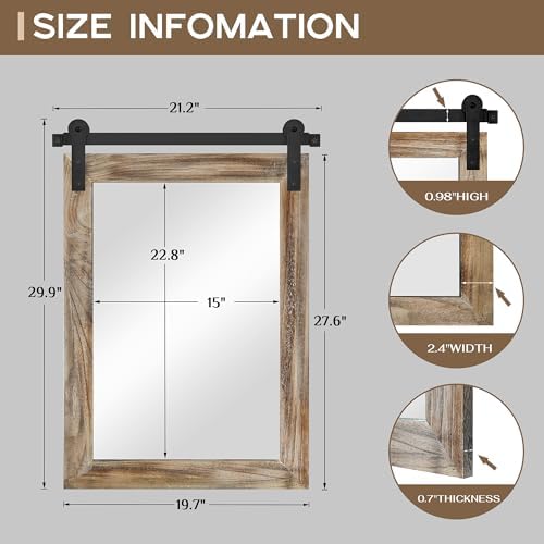COGOOD Farmhouse Bathroom Mirrors - Image 2