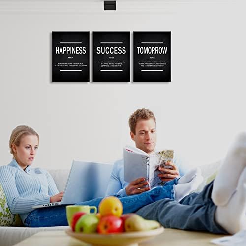 KAWAHONE Motivational Success Quotes Wall Art, Positive Entrepreneur Tomorrow - Image 4