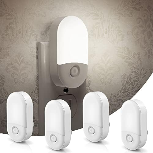 L LOHAS LED Night Light Plug in, 4 Pack 0.6W LED Night Light by LLOHASLED