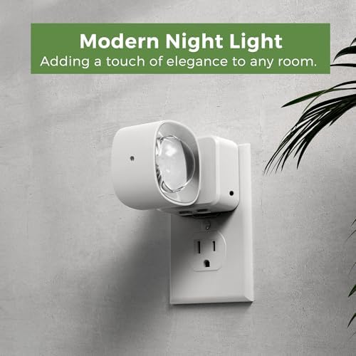 L LOHAS LED Night Lights Plug into Wall, Night Light Projector Light Sensor - Image 4