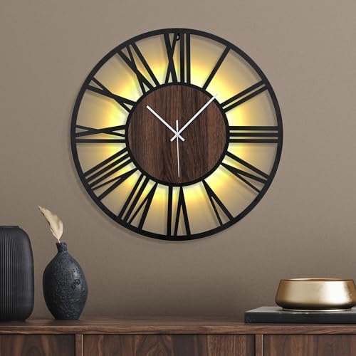 20 Inch Large Metal Wall Clock by ArtfulClocksBeautifulMoments