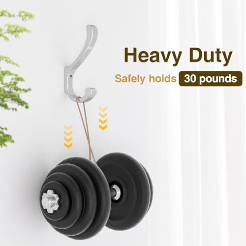 Large Coat Hooks Wall Mount, Heavy Duty Wall Hooks - Image 5