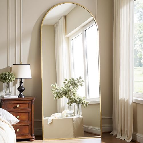 Dewfig Arched Full Length Mirror by YourSpacePerfectlyReflected