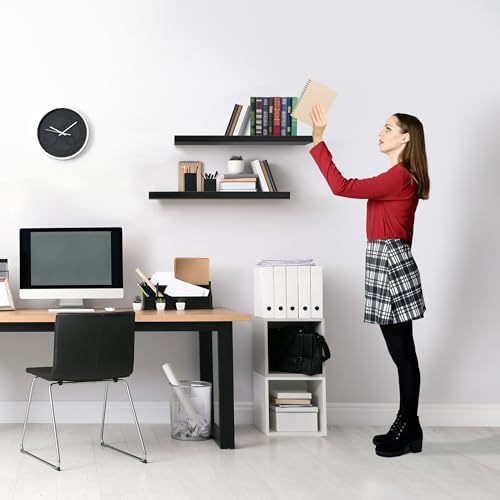 Sorbus Floating Shelves for Wall, Wood Wall Storage - Image 6